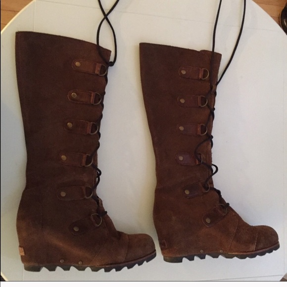 SOREL❤️JOAN OF ARCTIC CATE THE GREAT TALL WEDGE - Picture 3 of 8